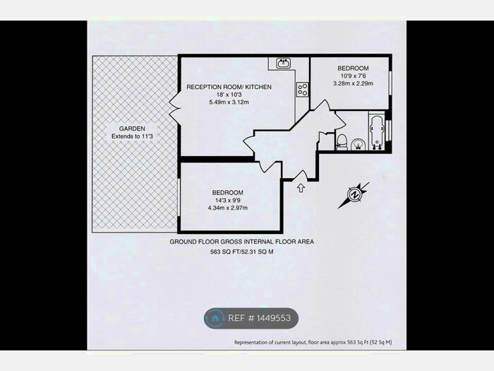 2 Bedroom Flat To Rent In Parnell Road, London, E3