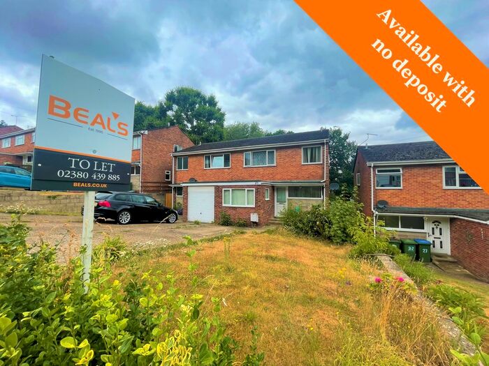 3 Bedroom Semi-Detached House To Rent In Kesteven Way, Bitterne, Southampton, Hampshire, SO18