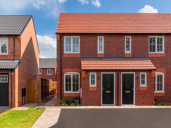 2 Bedroom Terraced House For Sale In "The Sunderland" At Darwin Crescent, Loughborough, LE11