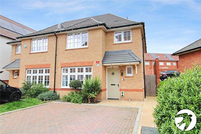 3 Bedroom Semi Detached House To Rent In Tickner Drive, Weldon, Ebbsfleet Valley, Swanscombe, DA10