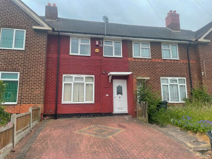 2 Bedroom Terraced House To Rent In Webbcroft Road, Stechford, Birmingham, B33