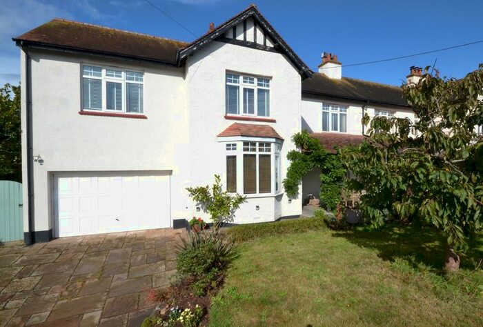 4 Bedroom Semi-Detached House For Sale In East Budleigh Road, Budleigh Salterton, Devon, EX9