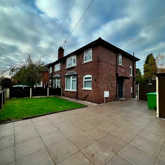 3 Bedroom Semi-Detached House To Rent In Greenpark Road, Northenden, Manchester, M22