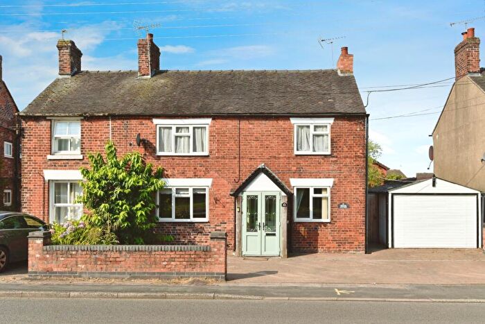 3 Bedroom Semi-Detached House For Sale In Sandbach Road, Rode Heath, Cheshire, ST7