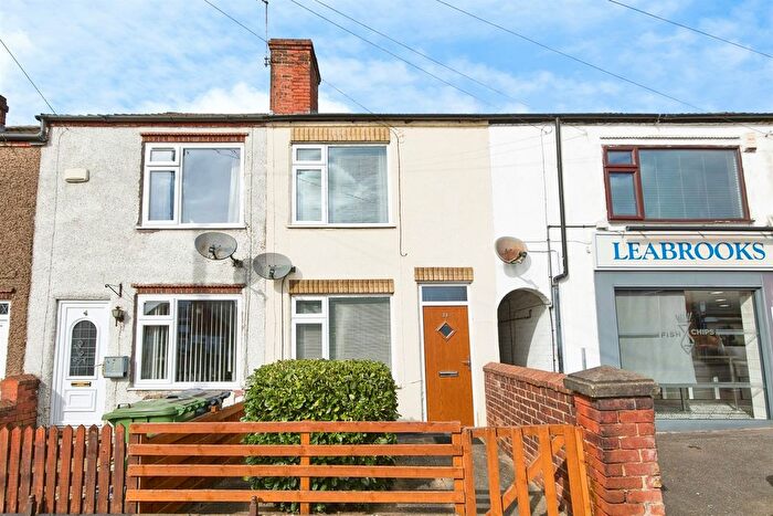 2 Bedroom Terraced House For Sale In Swanwick Road, Leabrooks, Alfreton, DE55