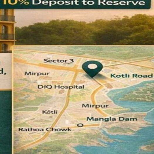 3 Bedroom Flat For Sale In Khotli Road, Mirpur, G42