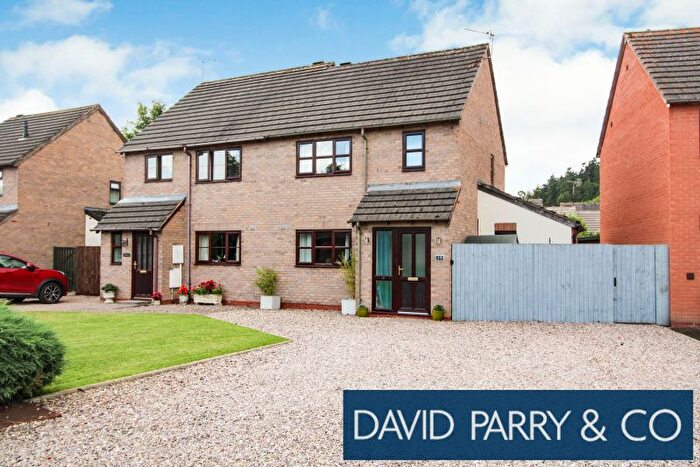 2 Bedroom Semi-Detached House For Sale In Caenbrook Meadow, Presteigne, LD8