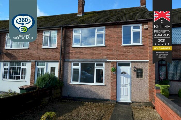 3 Bedroom Terraced House To Rent In Harold Road, Wyken, Coventry CV2