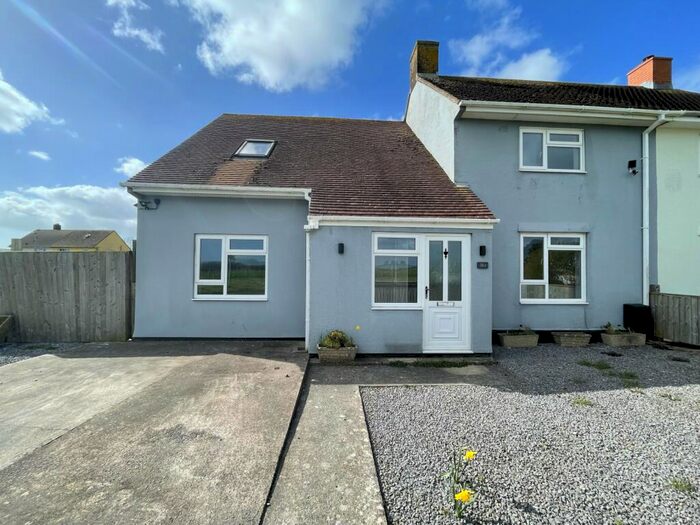 3 Bedroom Semi-Detached House For Sale In Dewing Avenue, Manorbier, Tenby, Pembrokeshire, SA70