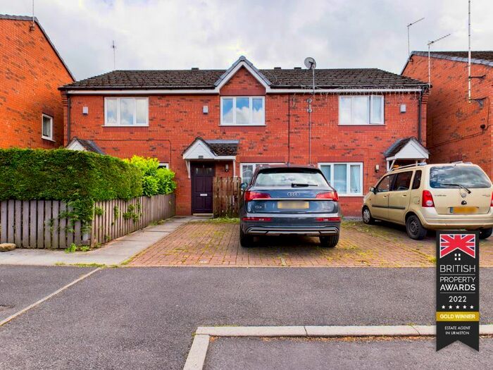 2 Bedroom Town House To Rent In Addison Road, Urmston, Trafford, M41
