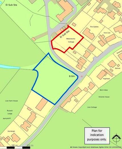 Land For Sale In Residential Development Plots, The Street, Marham, King's Lynn, Norfolk, PE33