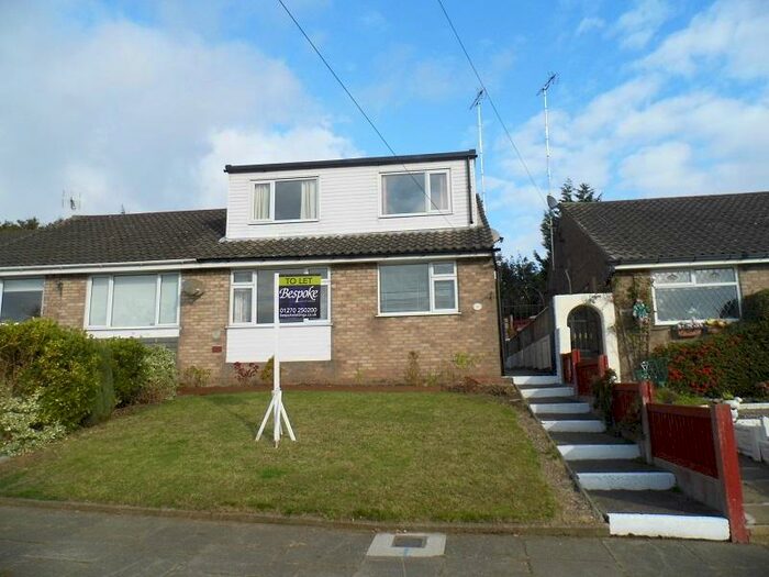 3 Bedroom Semi-Detached House To Rent In Oldfield Road, Wheelock, Sandbach, Cheshire, CW11