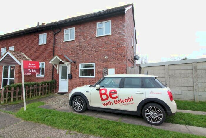 3 Bedroom End Of Terrace House To Rent In Trenchard Avenue, Credenhill, HR4