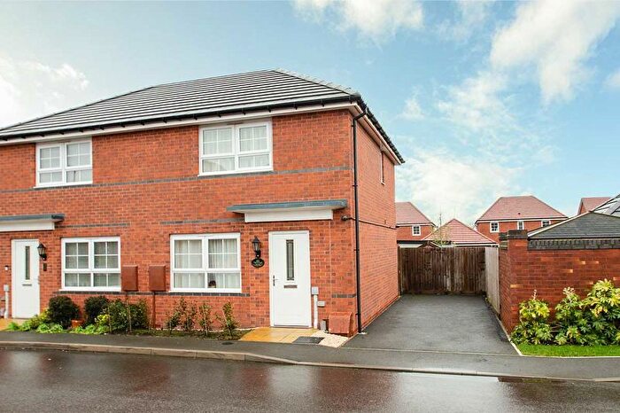 2 Bedroom Semi Detached House For Sale In Goring Drive, Fradley, Lichfield, WS13