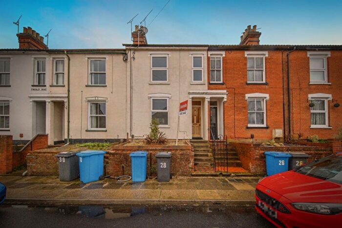 2 Bedroom Terraced House For Sale In Finchley Road, Ipswich, IP4