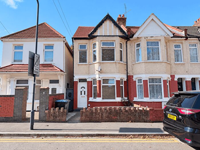 3 Bedroom Terraced House To Rent In Barham Close, Wembley, HA0