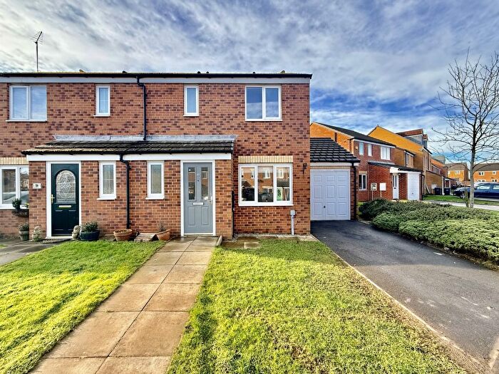 3 Bedroom Semi Detached House For Sale In Hutchinson Close, Coundon, Bishop Auckland, County Durham, DL14
