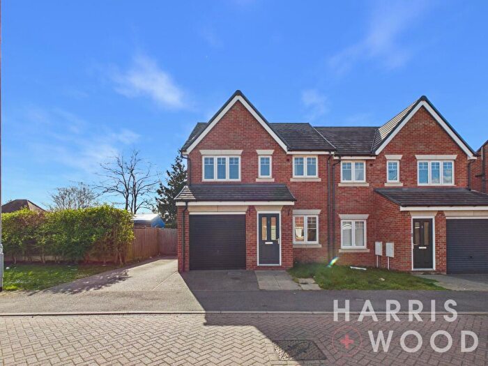 3 Bedroom Semi Detached House For Sale In Ostrich Street, Stanway, Colchester, Essex, CO3