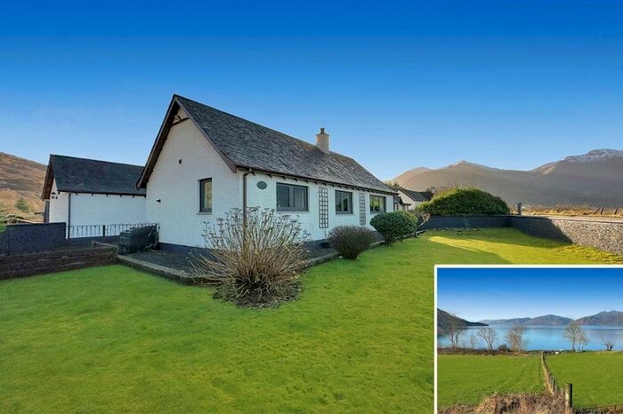 3 Bedroom Detached Bungalow For Sale In North Ballachulish, Onich, Nr Fort William, Inverness-Shire, PH33
