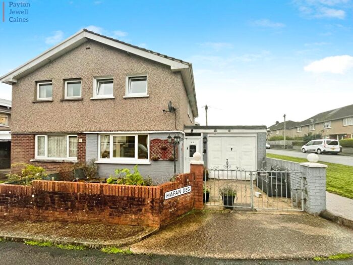 3 Bedroom Semi-Detached House For Sale In Hafan Deg, Pencoed, Bridgend County., CF35