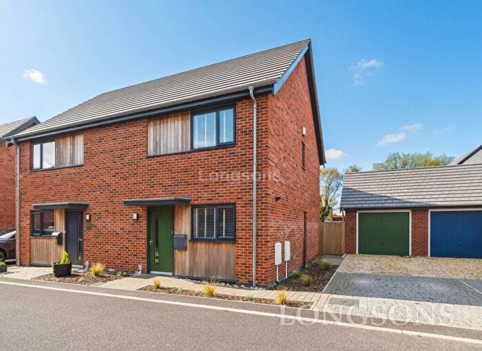 2 Bedroom Semi-Detached House For Sale In Corncrake Way, Swaffham, PE37