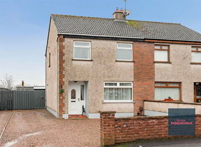 3 Bedroom Semi-Detached House For Sale In Fenaghy Park, Ballymena, BT42
