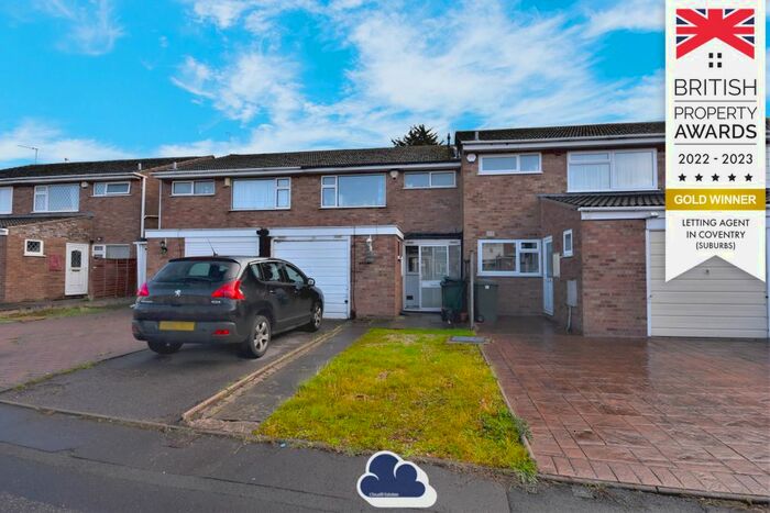3 Bedroom Terraced House To Rent In Wareham Green, Walsgrave, Coventry, CV2
