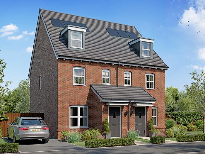 3 Bedroom Semi-Detached House For Sale In "The Saunton" At Welwyn Road, Ingleby Barwick, Stockton-On-Tees, TS17