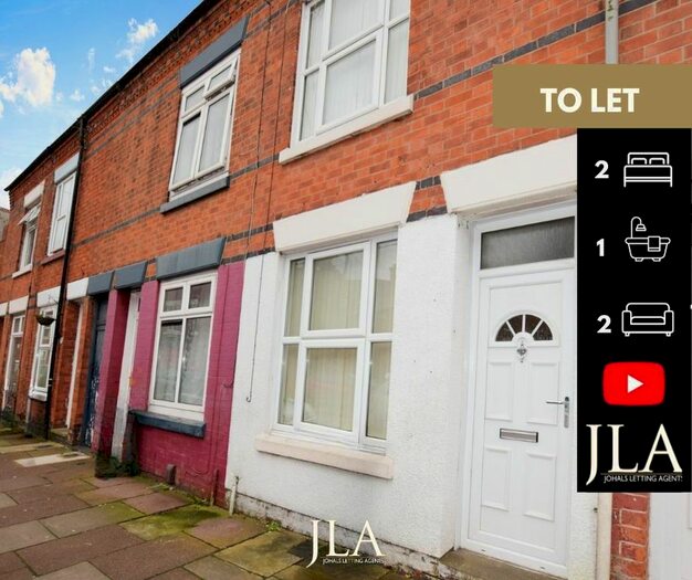 2 Bedroom Terraced House To Rent In Vaughan Street, Leicester, LE3