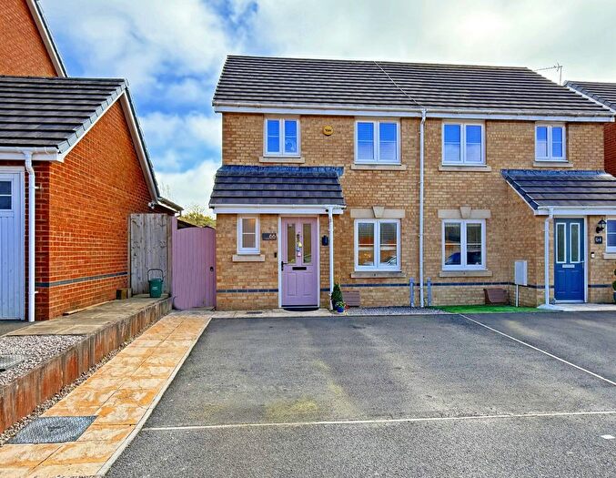3 Bedroom Semi-Detached House For Sale In St. Ilid's Meadow, Llanharan, Pontyclun., CF72
