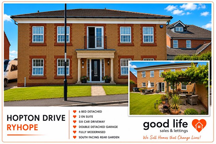 6 Bedroom Detached House For Sale In Hopton Drive, Ryhope, Sunderland, SR2