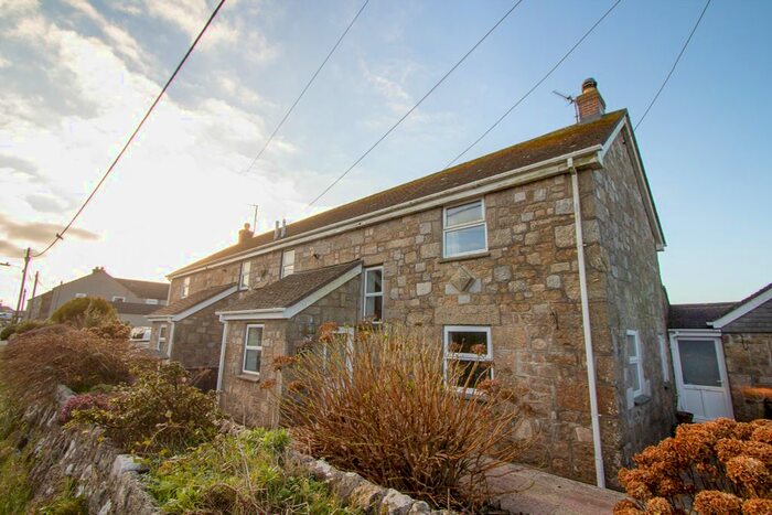 3 Bedroom Semi-Detached House To Rent In Halsetown, St. Ives, TR26