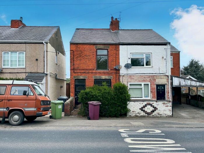 2 Bedroom Semi-Detached House For Sale In Clowne Road, Stanfree, Chesterfield, Derbyshire, S44