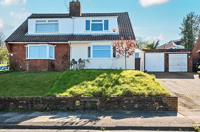 3 Bedroom Semi Detached House For Sale In Elsted Crescent, Brighton, East Sussex, BN1