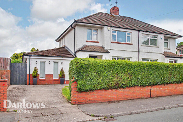 3 Bedroom Semi-Detached House For Sale In Elgar Crescent, Cardiff, CF3