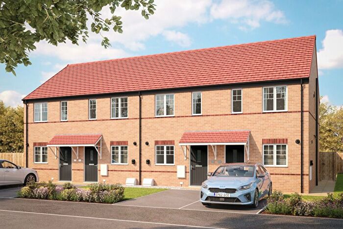 2 Bedroom Terraced House For Sale In "The Denby" At Birchwood Lane, Somercotes, Alfreton, DE55
