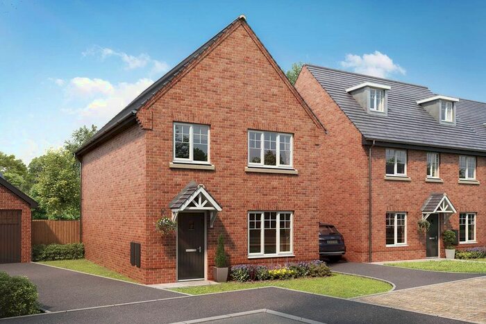 4 Bedroom Detached House For Sale In "The Lydford - Plot " At Roman Crescent, Chester, CH4