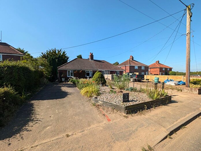 2 Bedroom Semi-Detached Bungalow For Sale In West Hill, Aldringham, Leiston, Suffolk, IP16