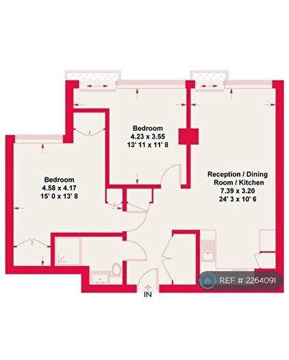 2 Bedroom Flat To Rent In Carrara Tower, London, EC1V