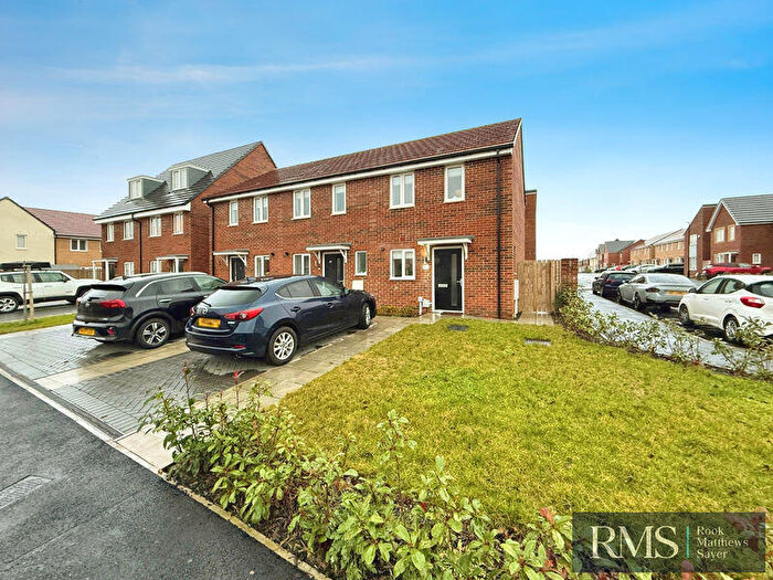 2 Bedroom End Of Terrace House For Sale In Poppy Place, Newcastle Upon Tyne, NE13