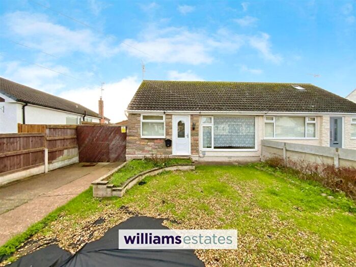 2 Bedroom Semi-Detached Bungalow For Sale In Bangor Crescent, Prestatyn, LL19