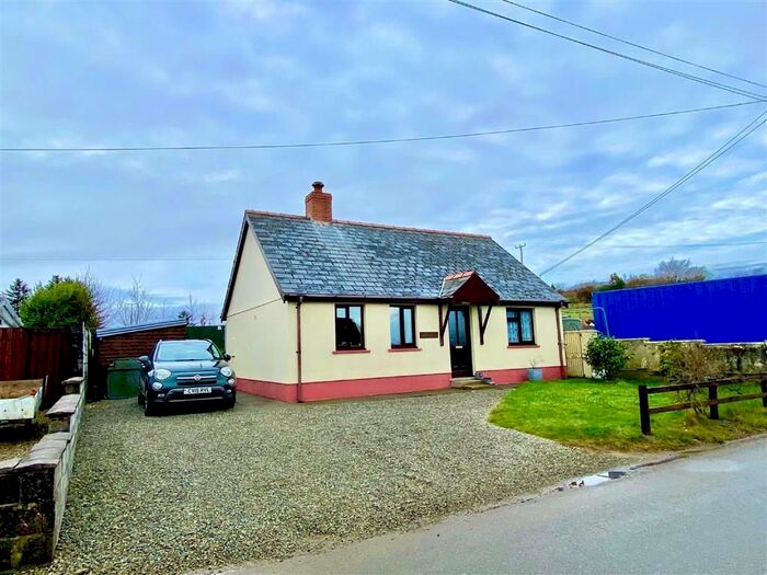 2 Bedroom Detached Bungalow For Sale In Tegryn, Llanfyrnach, SA35