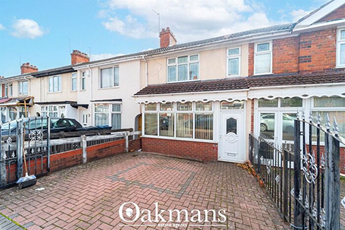 3 Bedroom Terraced House For Sale In Burlington Road, Birmingham, West Midlands, B10