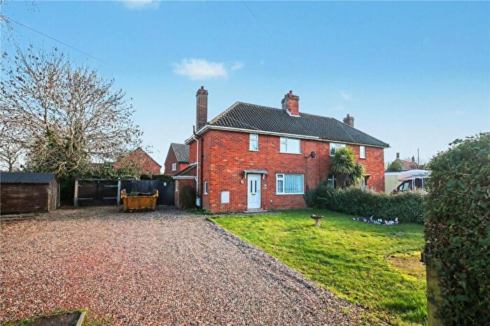 3 Bedroom Semi-Detached House For Sale In The Street, Poringland, Norwich, Norfolk, NR14