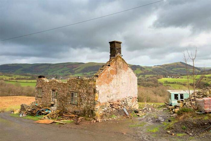 Commercial Plot For Sale In Ty Canol, Tafolwern, Llanbrynmair, Powys, SY19