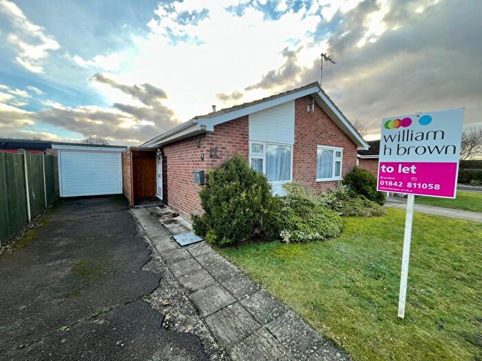 2 Bedroom Bungalow To Rent In Caudle Avenue, Lakenheath, Brandon, IP27