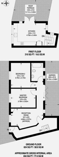 2 Bedroom Terraced House To Rent In Laitwood Road, London, SW12