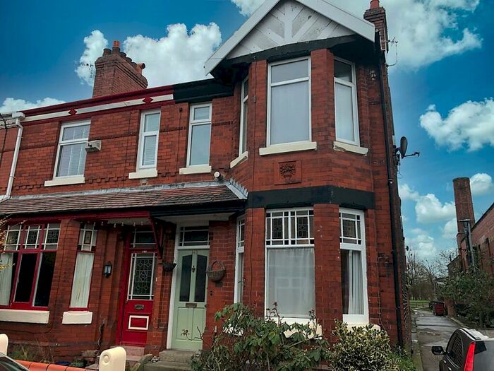 2 Bedroom End Of Terrace House To Rent In Barlow Road, Levenshulme, Manchester, Greater Manchester, M19