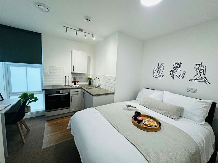 1 Bedroom Studio To Rent In St. James Court, Friar Gate, Derby, DE1