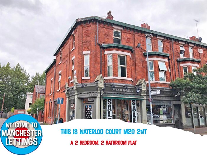 Flat To Rent In Waterloo Court, Lapwing Lane Manchester, M20